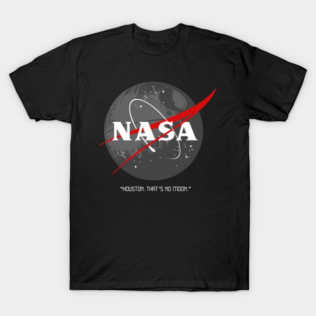 NASA - Deathstar T-Shirt by ROBZILLA